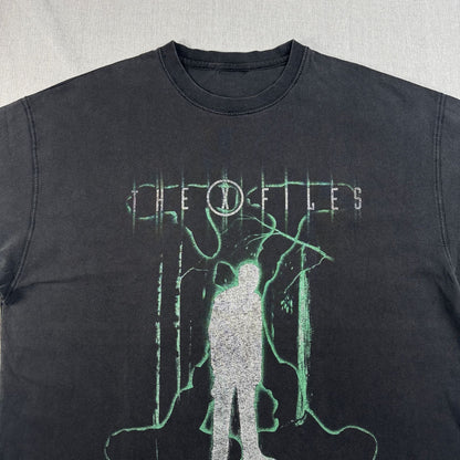 90s 00s The X-Files Xファイル Tシャツ 映画 エックスファイル m-x-2505-027