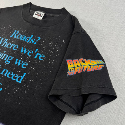 バックトゥーザフューチャー BACK TO THE FUTURE Tシャツ 映画 ユニバーサル 黒 S m-x-2505-031