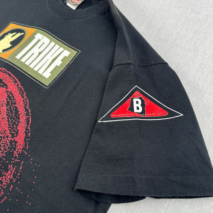 90s ジュラシックパーク the lost world ロストワールド 映画T Tシャツ Jurassic Park USA製 L シングルステッチ m-x-2505-033