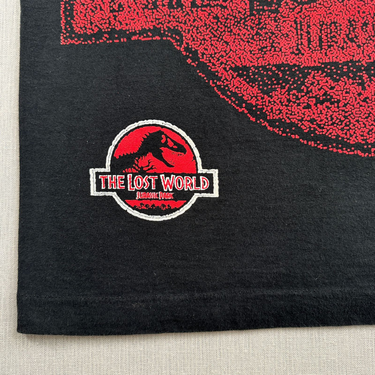 90s ジュラシックパーク the lost world ロストワールド 映画T Tシャツ Jurassic Park USA製 L シングルステッチ m-x-2505-033