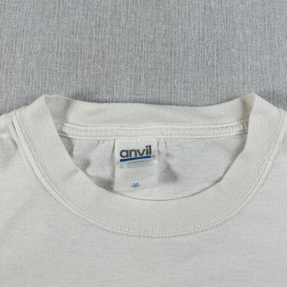 00s カートコバーン Kurt Cobain Nirvana ニルヴァーナ Tシャツ バンドT 白 anvil M c2003 ba-t-2505-034