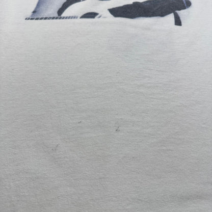 00s カートコバーン Kurt Cobain Nirvana ニルヴァーナ Tシャツ バンドT 白 anvil M c2003 ba-t-2505-034
