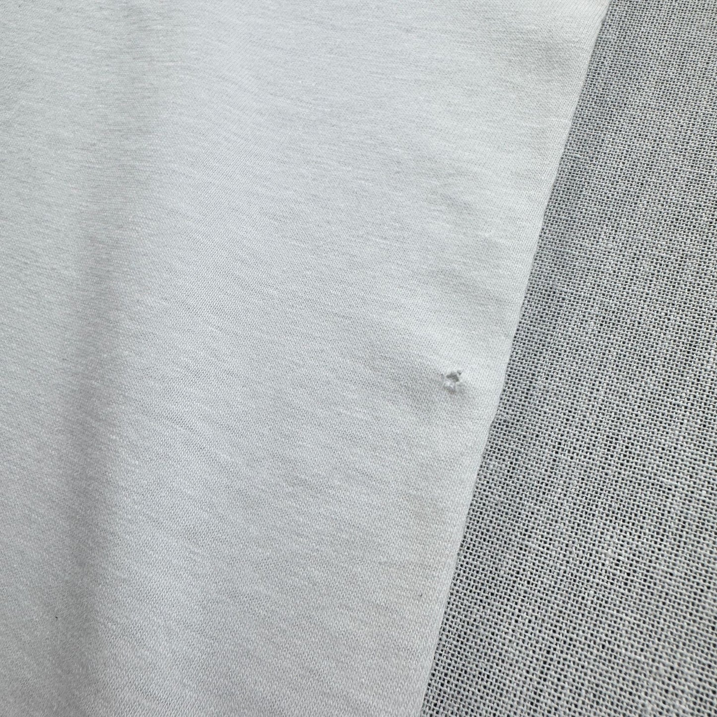 90s バナナリパブリック USA製 Tシャツ アートT 大陸 Banana Republic 白 シングルステッチ br-x-2505-006