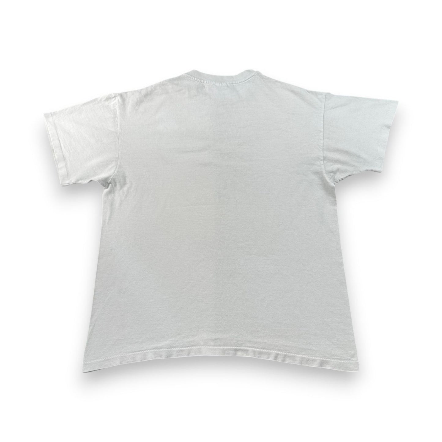 90s 灯台 アートT Tシャツ USA製 anvil XL 白 グレー ch-x-2505-009