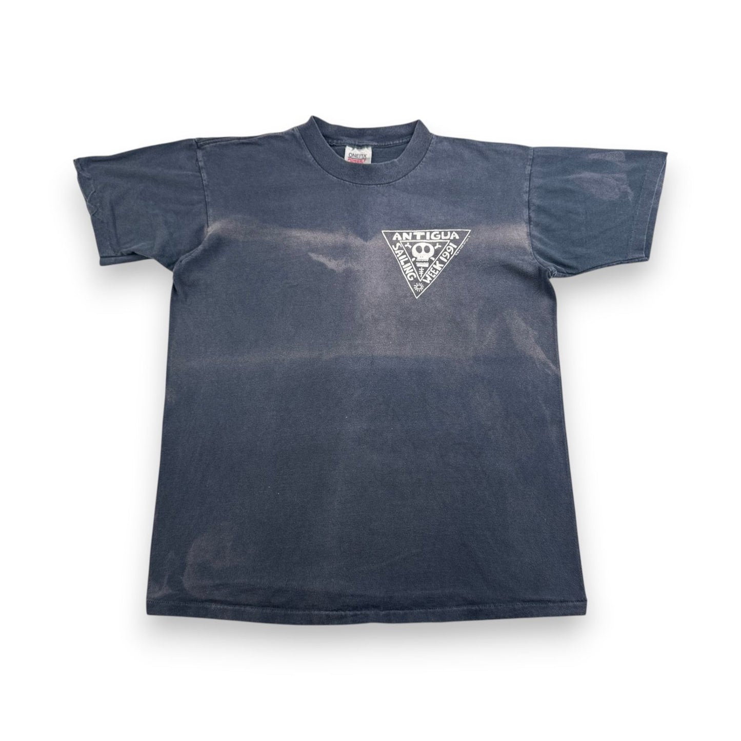 90s BIGHED ビッグヘッド アートT Tシャツ ドクロ フェード a-u-2505-014