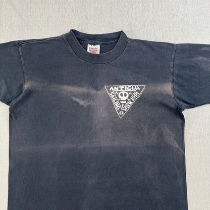 90s BIGHED ビッグヘッド アートT Tシャツ ドクロ フェード a-u-2505-014