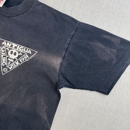 90s BIGHED ビッグヘッド アートT Tシャツ ドクロ フェード a-u-2505-014