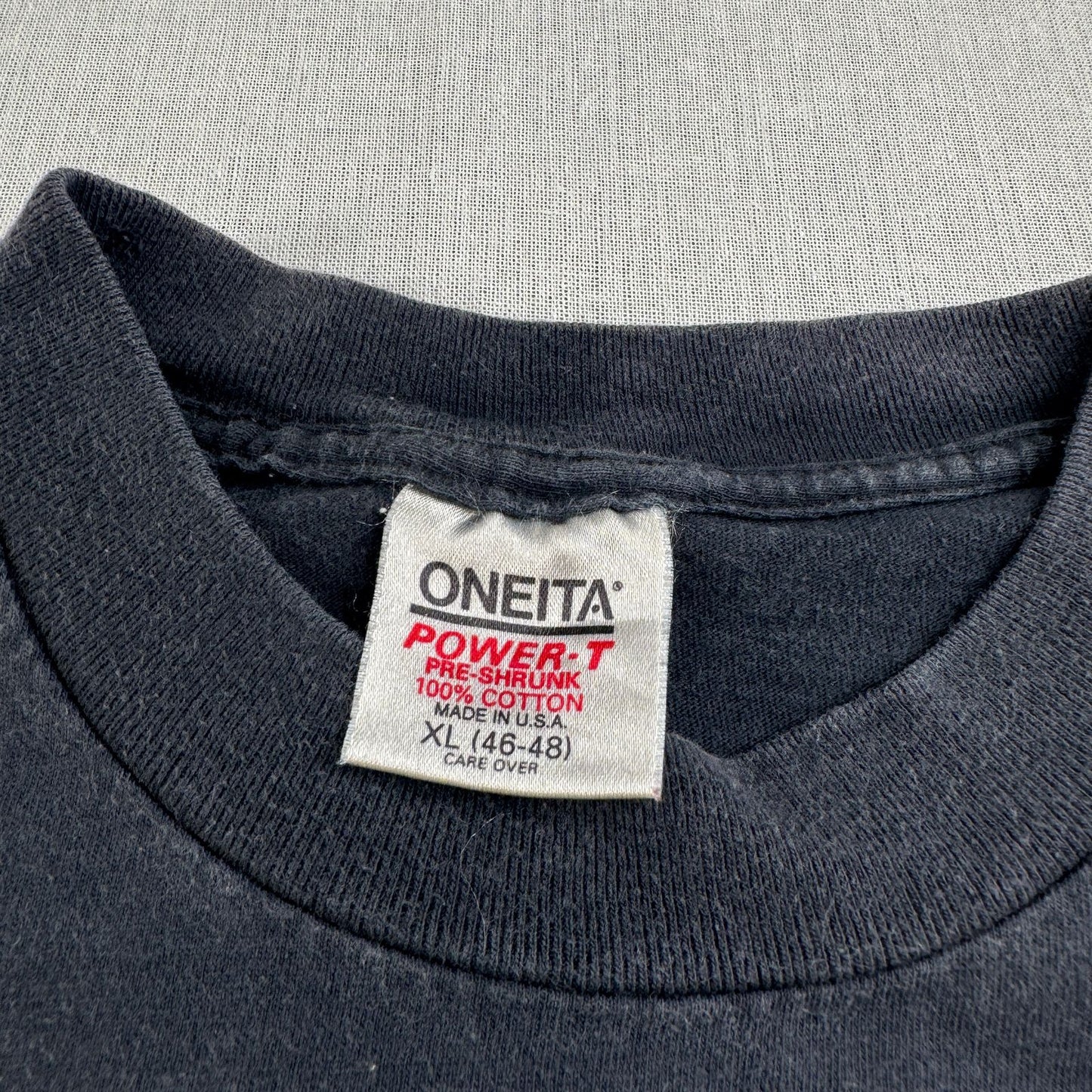 90s BIGHED ビッグヘッド アートT Tシャツ ドクロ フェード a-u-2505-014