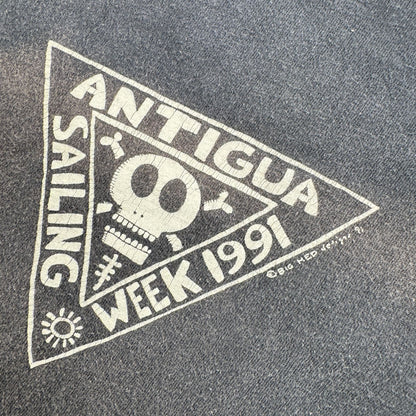 90s BIGHED ビッグヘッド アートT Tシャツ ドクロ フェード a-u-2505-014