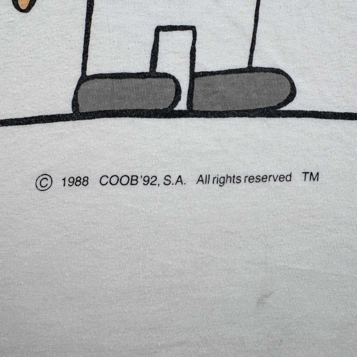 80s バルセロナオリンピック コカコーラ プロモT Tシャツ 1988 オリンピック 白 スペイン製 coca cola シングルステッチ co-u-2505-016