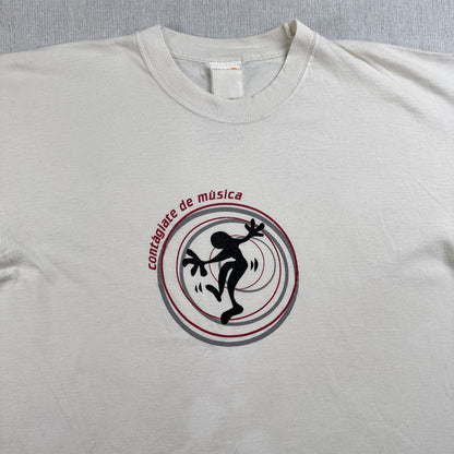 90s 00s コカコーラ cola プロモT Tシャツ contagiate de 白 XL co-u-2505-017