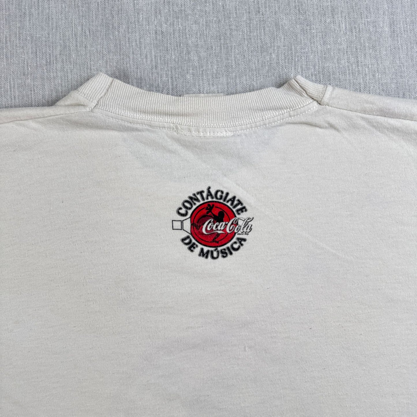 90s 00s コカコーラ cola プロモT Tシャツ contagiate de 白 XL co-u-2505-017