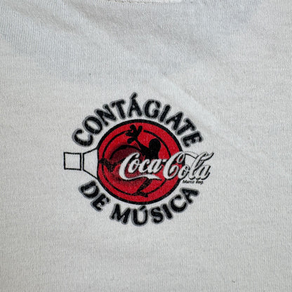 90s 00s コカコーラ cola プロモT Tシャツ contagiate de 白 XL co-u-2505-017