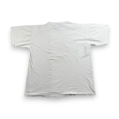 80s 90s マクドナルド 企業T Tシャツ ロックンロール McDonalds Chicago Rock & Roll 白 シングルステッチ co-x-2505-007