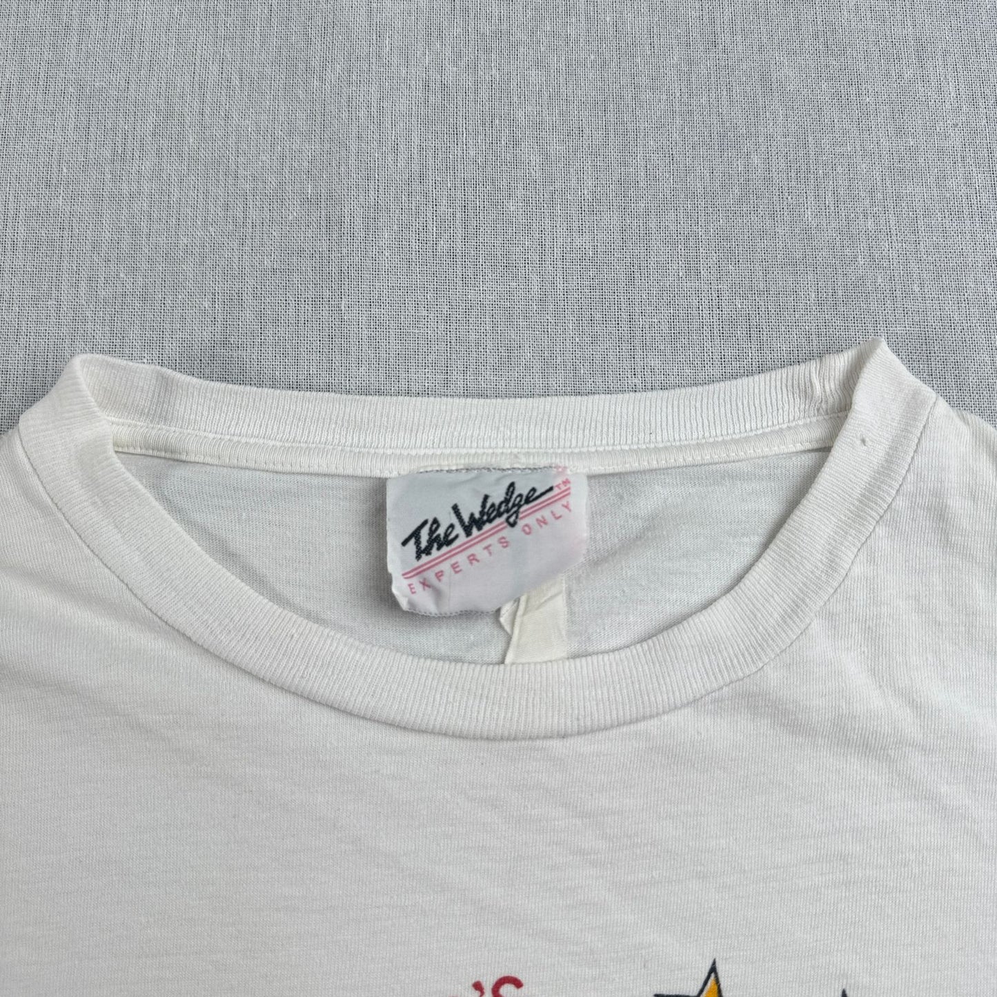 80s 90s マクドナルド 企業T Tシャツ ロックンロール McDonalds Chicago Rock & Roll 白 シングルステッチ co-x-2505-007
