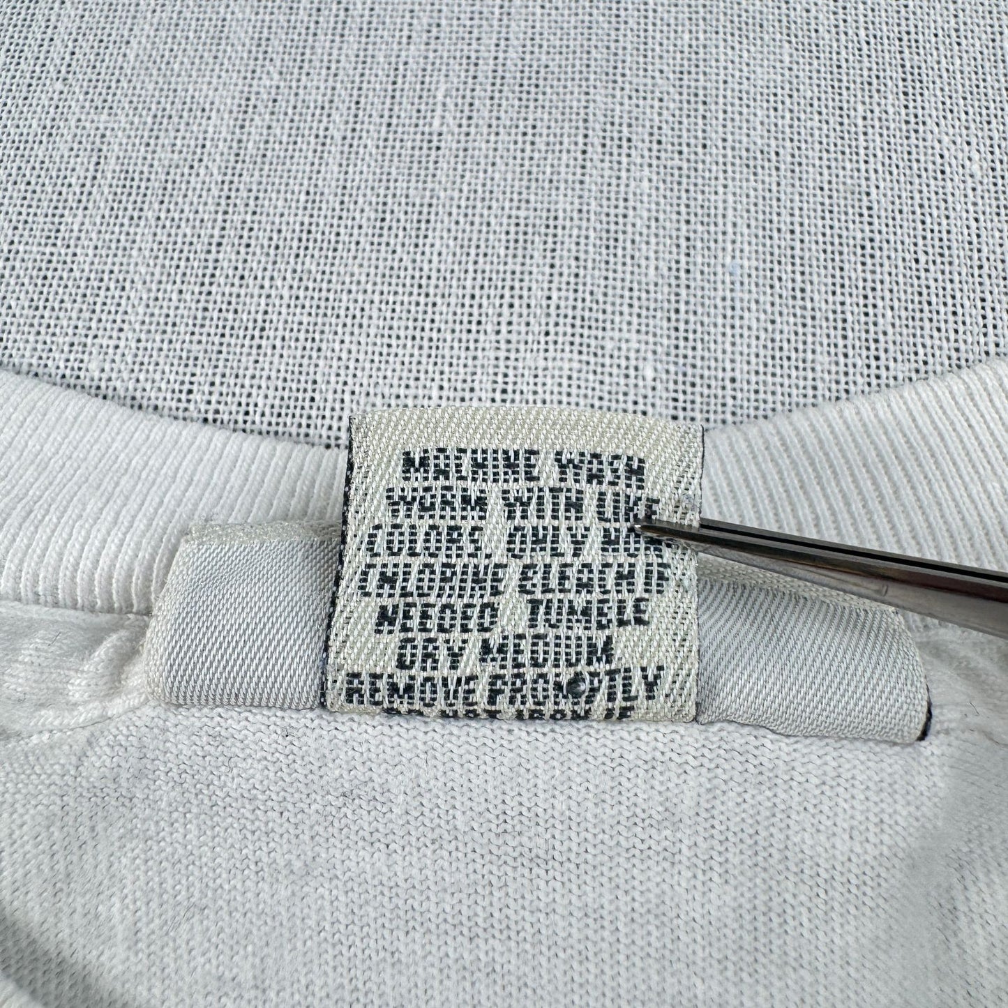 90s バナナリパブリック USA製 Tシャツ アートT トカゲ Banana Republic 白 シングルステッチ ポケT ポケット 胸ポケット XS br-x-2505-005