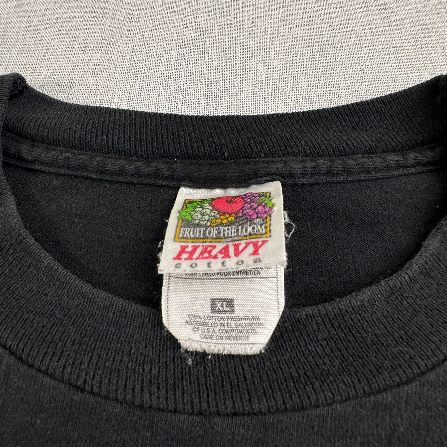 90s マクドナルド 企業T Tシャツ 黒 ハンバーガー McDonalds 黒 シングルステッチ co-x-2505-008