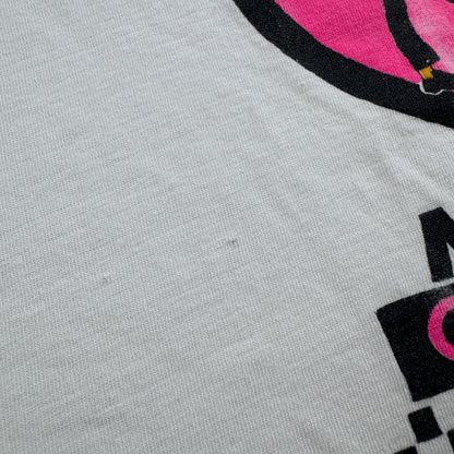 80s 90s マクドナルド 企業T Tシャツ ロックンロール McDonalds Chicago Rock & Roll 白 シングルステッチ co-x-2505-007