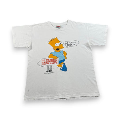 90s USA製 Simpsons シンプソンズ USA製 白 Tシャツ ch-t-2505-007