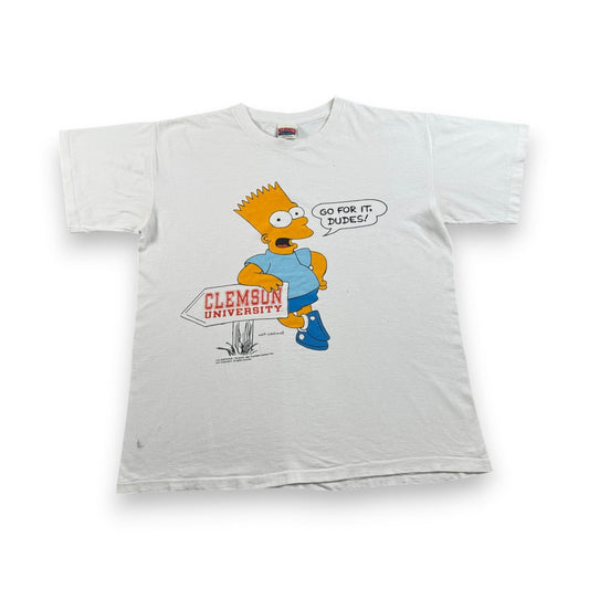 90s USA製 Simpsons シンプソンズ USA製 白 Tシャツ ch-t-2505-007