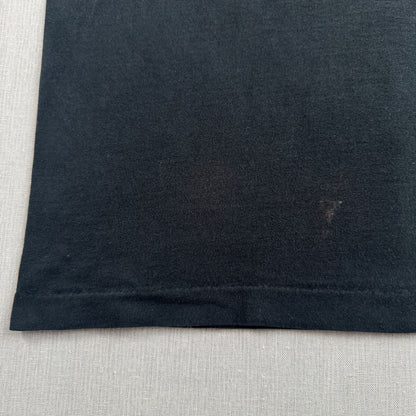 90s マクドナルド 企業T Tシャツ 黒 ハンバーガー McDonalds 黒 シングルステッチ co-x-2505-008