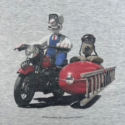 00s 90s ウォレス＆グルミット ひつじのショーン Tシャツ Wallace & Gromit L BBC ch-t-2505-010