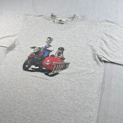 00s 90s ウォレス＆グルミット ひつじのショーン Tシャツ Wallace & Gromit L BBC ch-t-2505-010