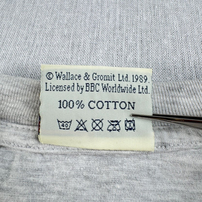 00s 90s ウォレス＆グルミット ひつじのショーン Tシャツ Wallace & Gromit L BBC ch-t-2505-010
