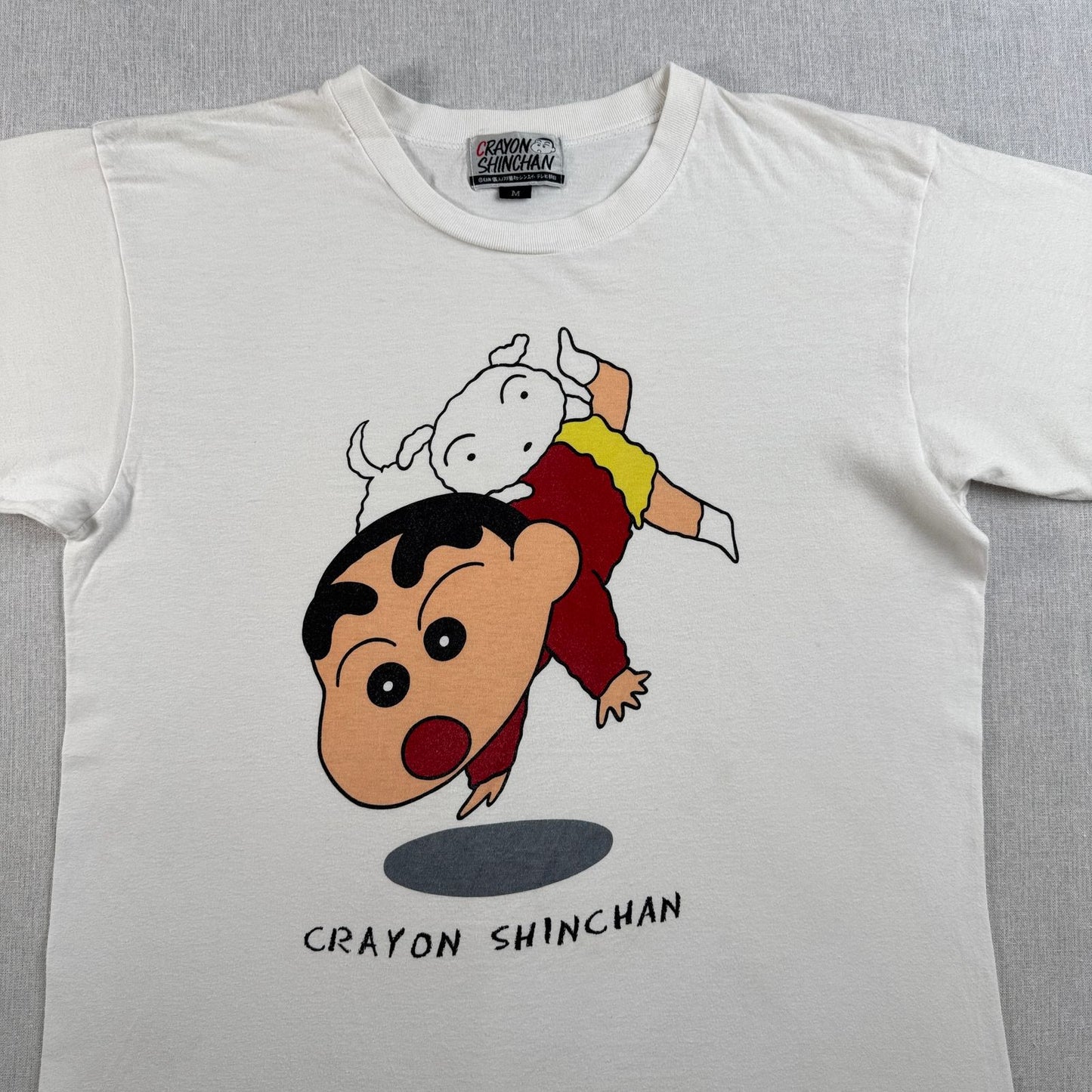 90s クレヨンしんちゃん Tシャツ しんのすけ 白 M ch-t-2505-016