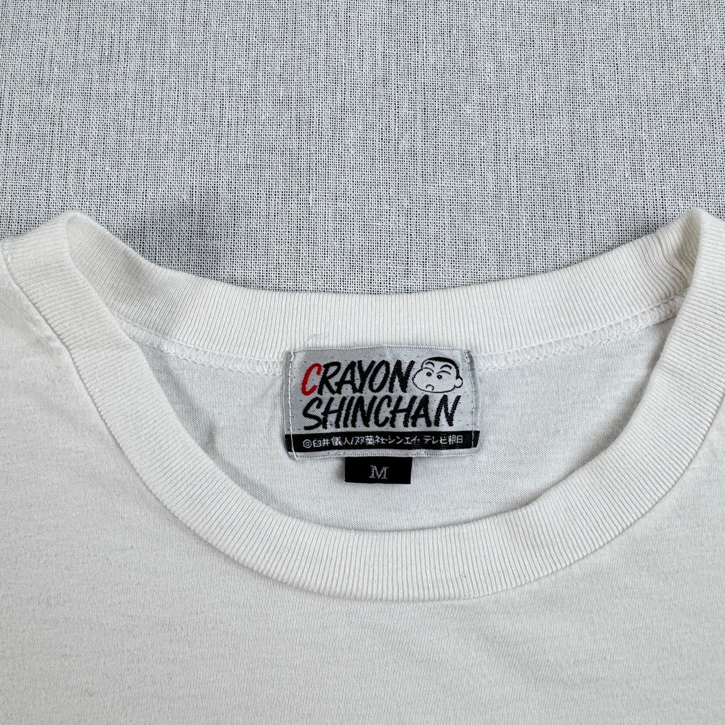 90s クレヨンしんちゃん Tシャツ しんのすけ 白 M ch-t-2505-016