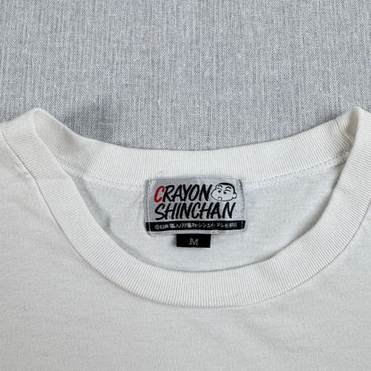 90s クレヨンしんちゃん Tシャツ しんのすけ 白 M ch-t-2505-016