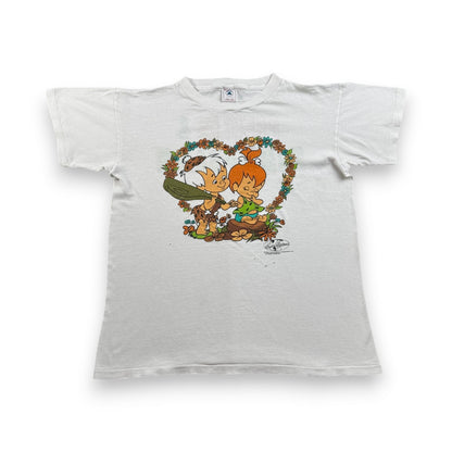 90s USA製 ペブルス フリントストーン ハンナ バーベラ プロダクション Tシャツ シングルステッチ 1994 XL ch-u-2505-083