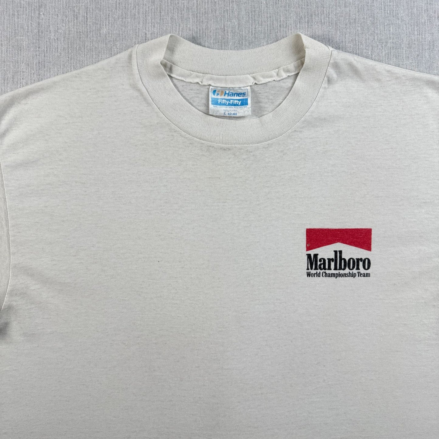 80s 90s マル Marlboro Tシャツ 企業T タバコ USA製 白 L co-t-2505-001