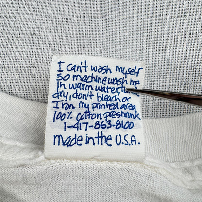 90s JESUS ペプシ パロディ ジーザス USA製 キリスト Raggs Tシャツ 白 L co-t-2505-009