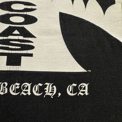 WEST COAST CHOPPERS アイアンクロス 長袖 カットオフ ロゴ 企業 バイク Tシャツ ウエストコーストチョッパーズ 黒 co-t-2505-013
