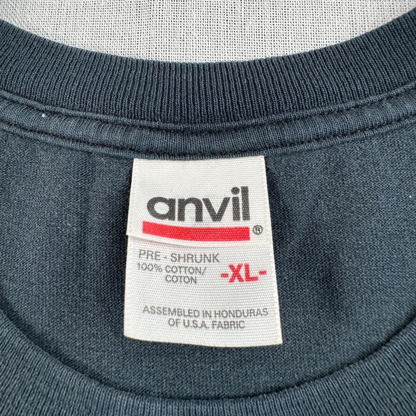 WEST COAST CHOPPERS アイアンクロス 黒 anvil ロゴ 企業 バイク Tシャツ ウエストコーストチョッパーズ USA XL long beach co-t-2505-019