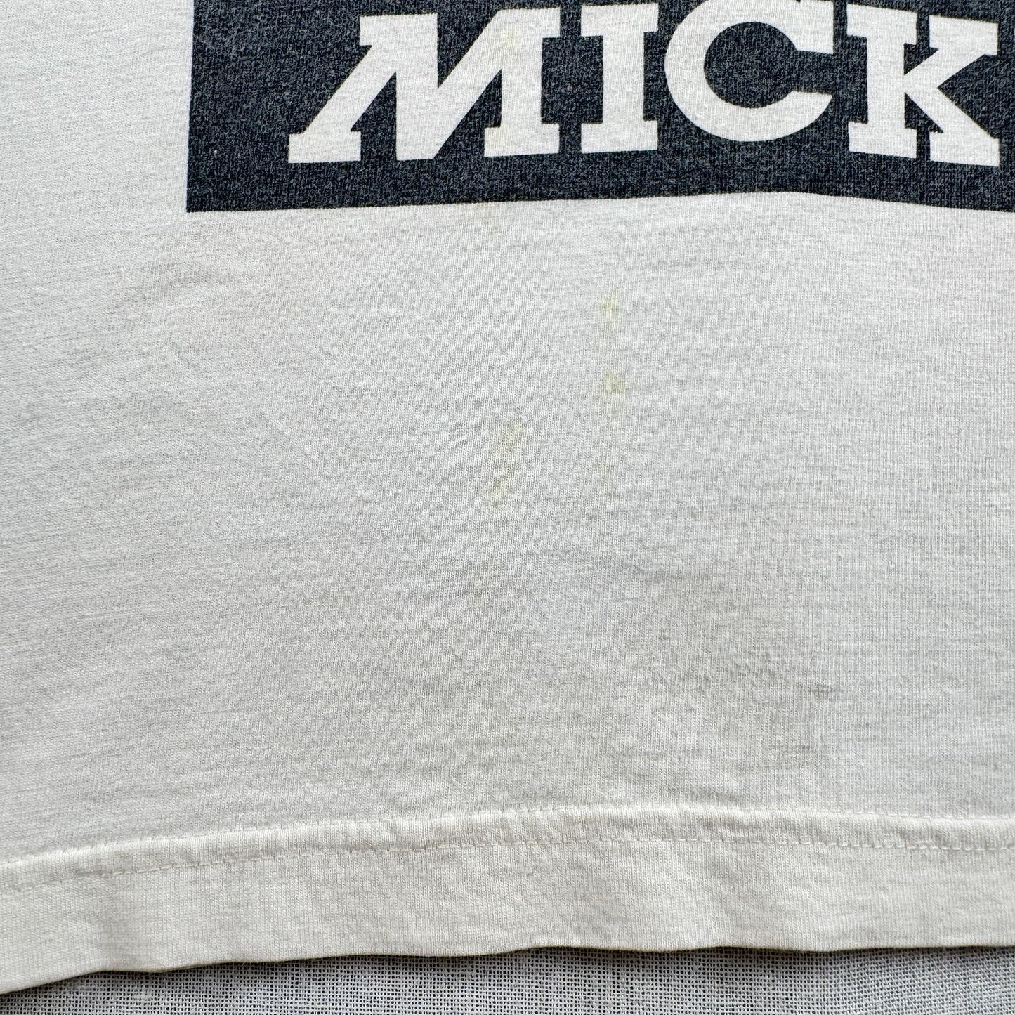 90s 00s ディズニー ミッキー Tシャツ白 映画 カメラ disney d-u-2505-039
