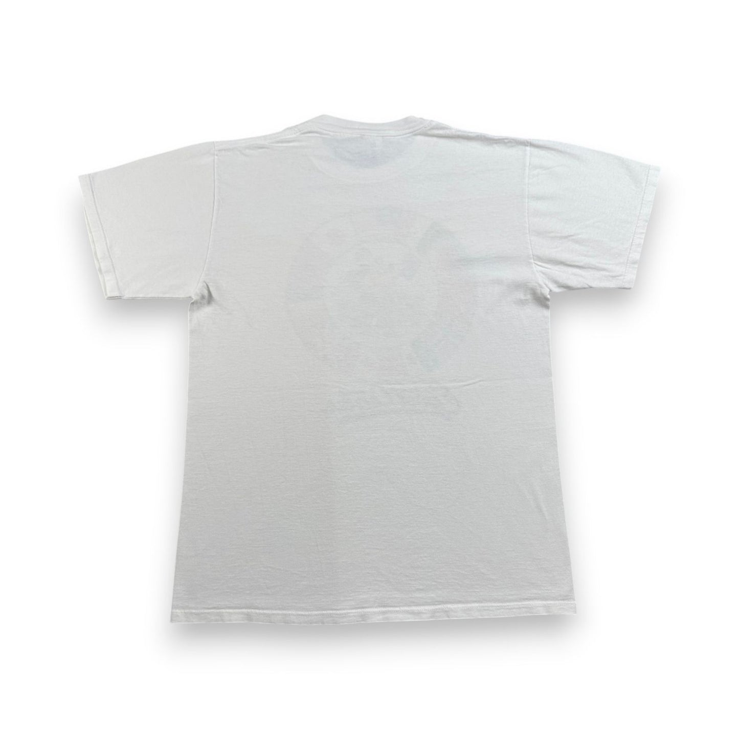 90s ディズニー ミッキー USA製 Tシャツ 国旗 白 disney L d-u-2505-040