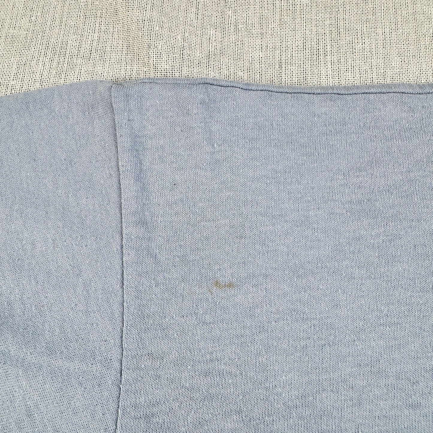 80s 90s ウォルト ディズニー Tシャツ splish splash 水色 USA製 スプラッシュマウンテン シングルステッチ オールドミッキー d-x-2505-001