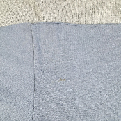 80s 90s ウォルト ディズニー Tシャツ splish splash 水色 USA製 スプラッシュマウンテン シングルステッチ オールドミッキー d-x-2505-001