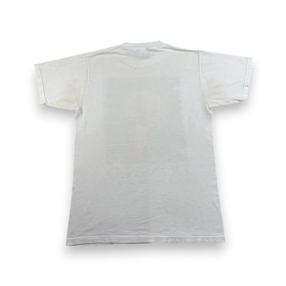 90s ディズニー USA製 ドナルドダック Tシャツ M 白 disney d-x-2505-009