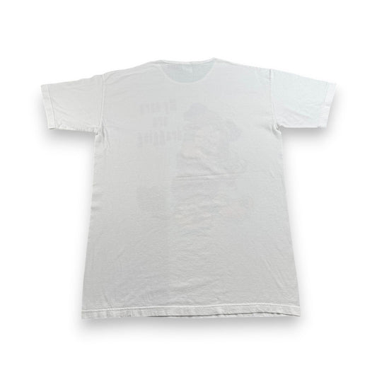 00s ミッキー Tシャツ ディズニー mickey disney 白 my ears are dragging d-x-2505-012