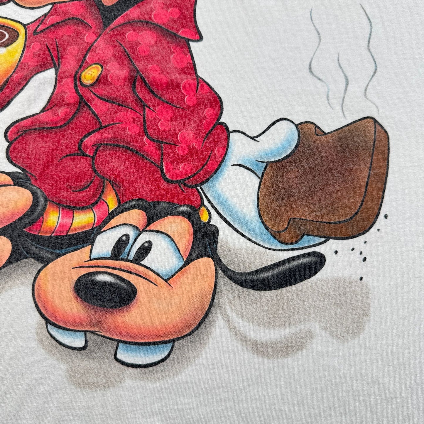 00s ミッキー Tシャツ ディズニー mickey disney 白 my ears are dragging d-x-2505-012