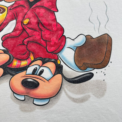 00s ミッキー Tシャツ ディズニー mickey disney 白 my ears are dragging d-x-2505-012