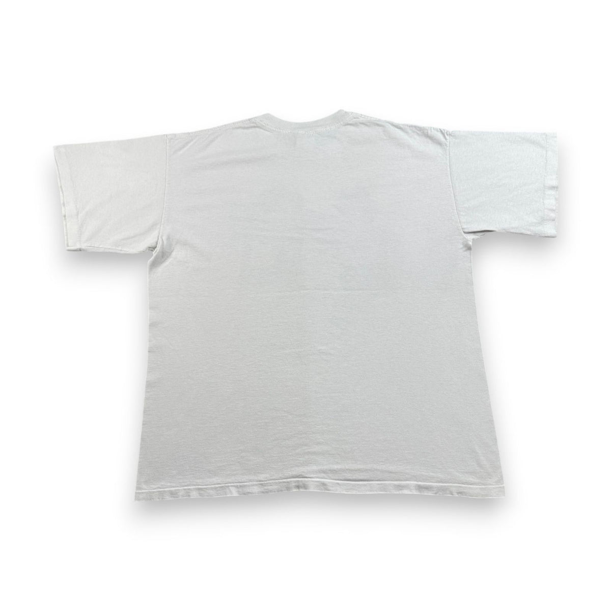 90s Laurel & Hardy コメディT 映画 ムービー Tシャツ プロモ 白 シングルステッチ m-t-2505-002