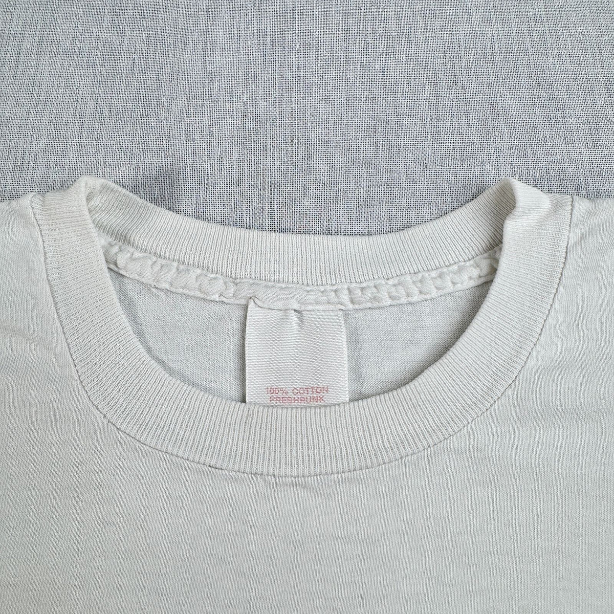 90s Laurel & Hardy コメディT 映画 ムービー Tシャツ プロモ 白 シングルステッチ m-t-2505-002