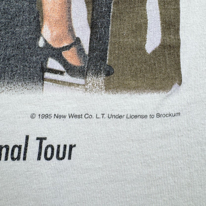 90s ウエストサイドストーリー WEST SIDE STORY 映画 Tシャツ ブロッカム BROCKUM USA製 xl シングルステッチ プロモT 白 m-t-2505-011