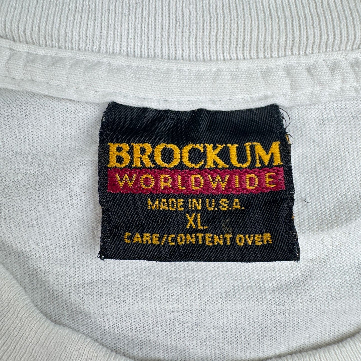 90s ウエストサイドストーリー WEST SIDE STORY 映画 Tシャツ ブロッカム BROCKUM USA製 xl シングルステッチ プロモT 白 m-t-2505-011