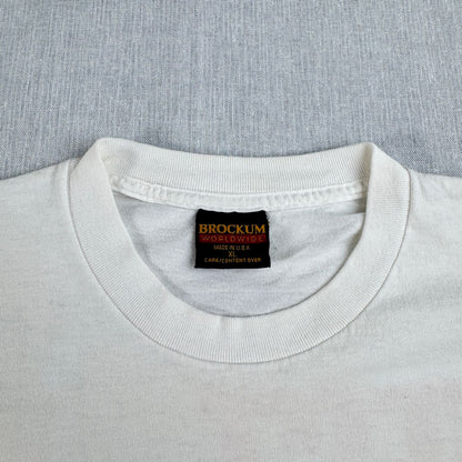 90s ウエストサイドストーリー WEST SIDE STORY 映画 Tシャツ ブロッカム BROCKUM USA製 xl シングルステッチ プロモT 白 m-t-2505-011