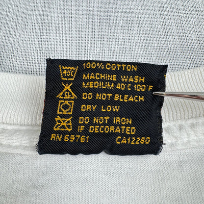 90s ウエストサイドストーリー WEST SIDE STORY 映画 Tシャツ ブロッカム BROCKUM USA製 xl シングルステッチ プロモT 白 m-t-2505-011